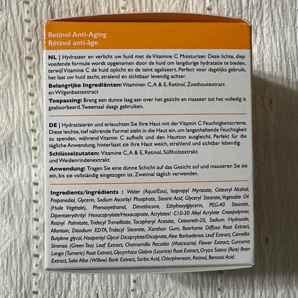 Beauty Solutions Retinol + Vitamin C AM & PM Face Neck Moisturizer - Picture 8 of 11